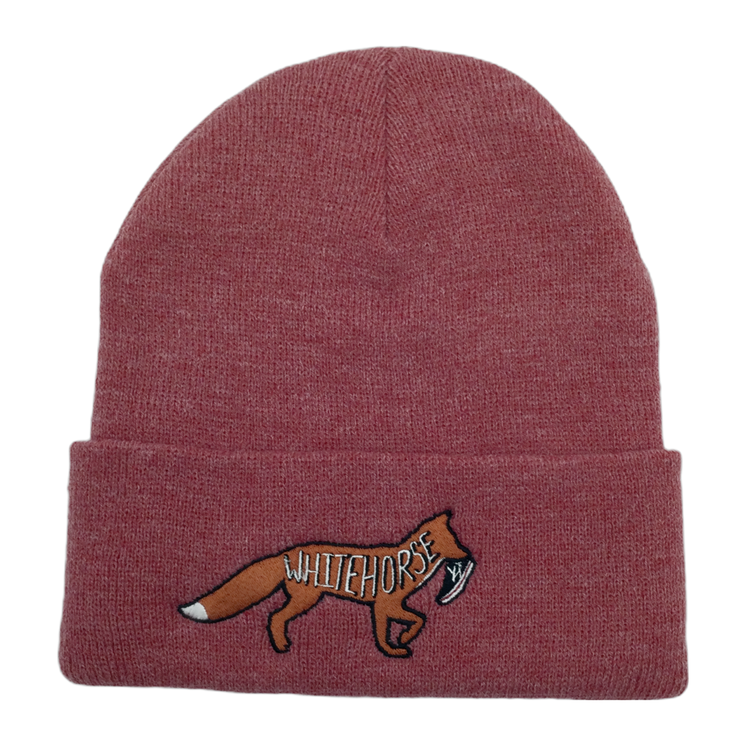 Cuff Fox&amp;Shoe Toque - Heather Red