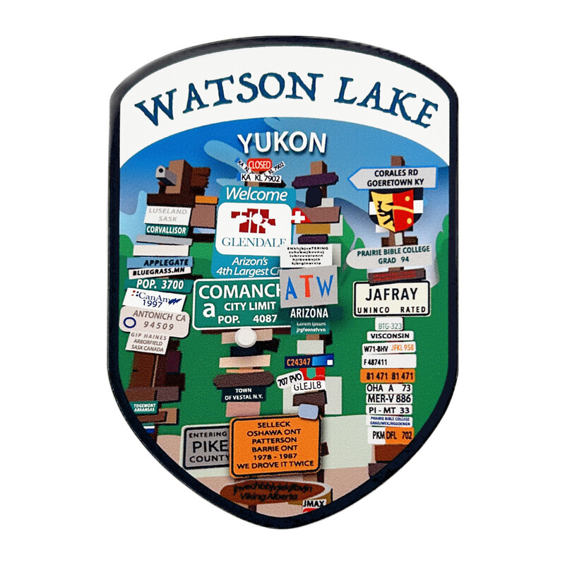 Community Watson Lake Magnet