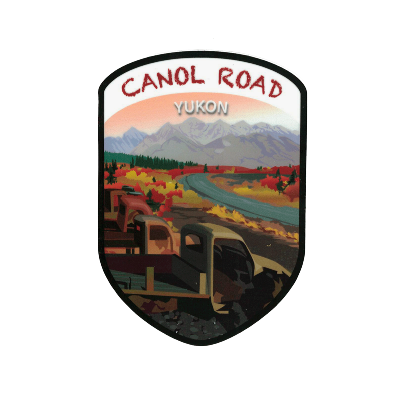 Community Canol Road Sticker - Small