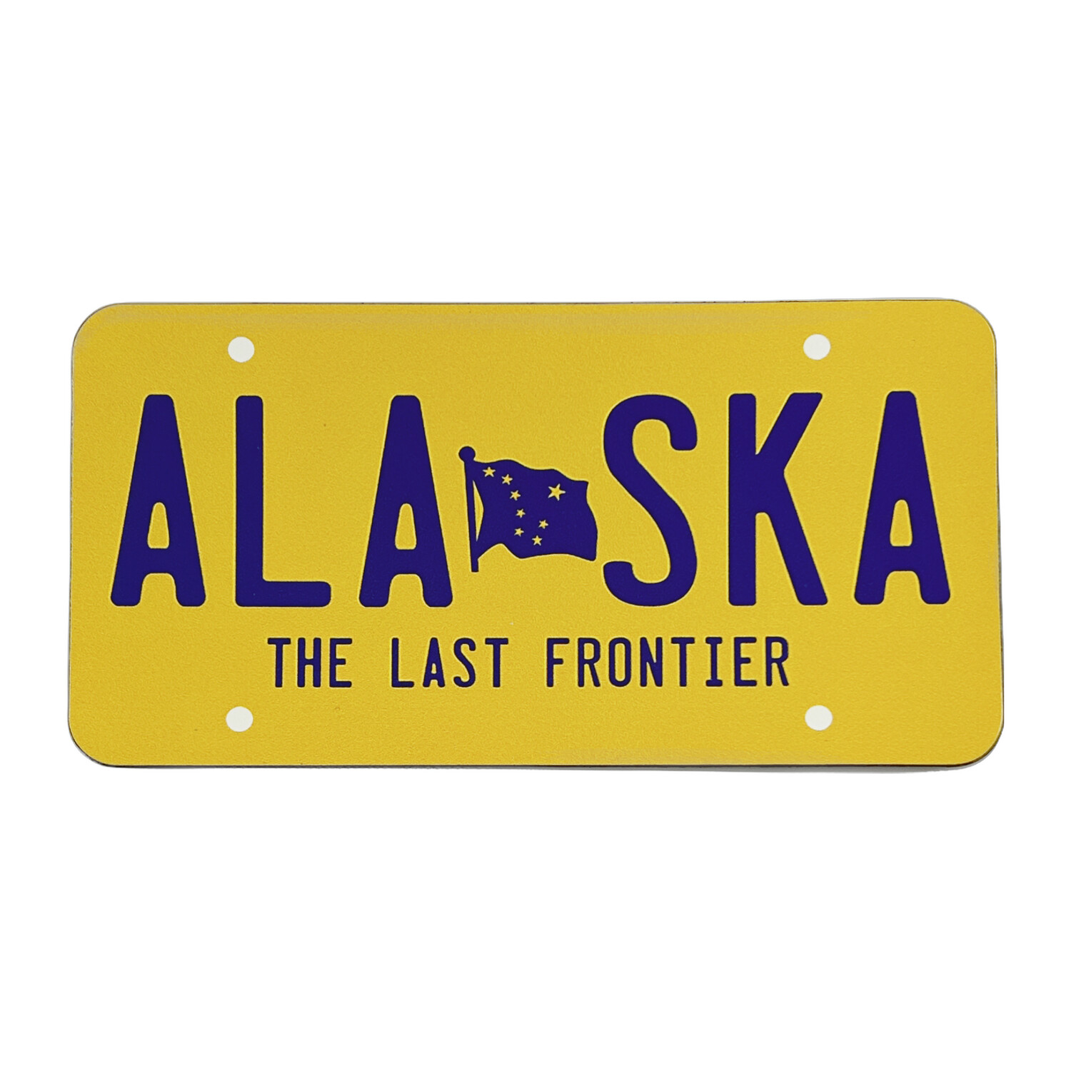 Alaska License Plate Magnet