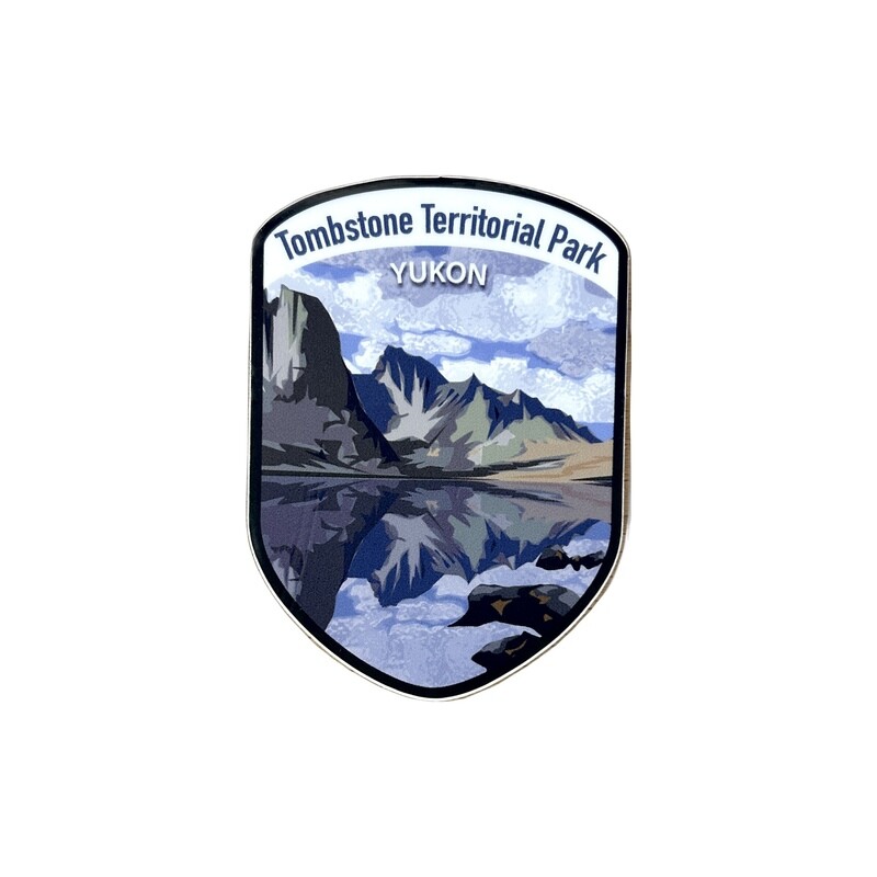 Community Tombstone Territorial Park Sticker - Small