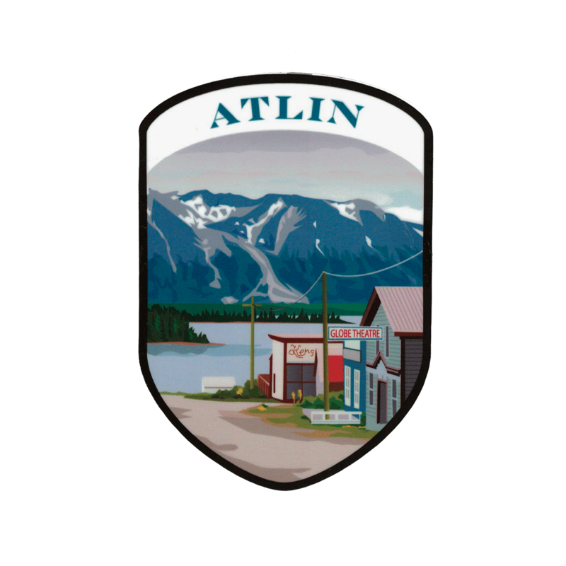 Community Atlin Building Sticker - Small