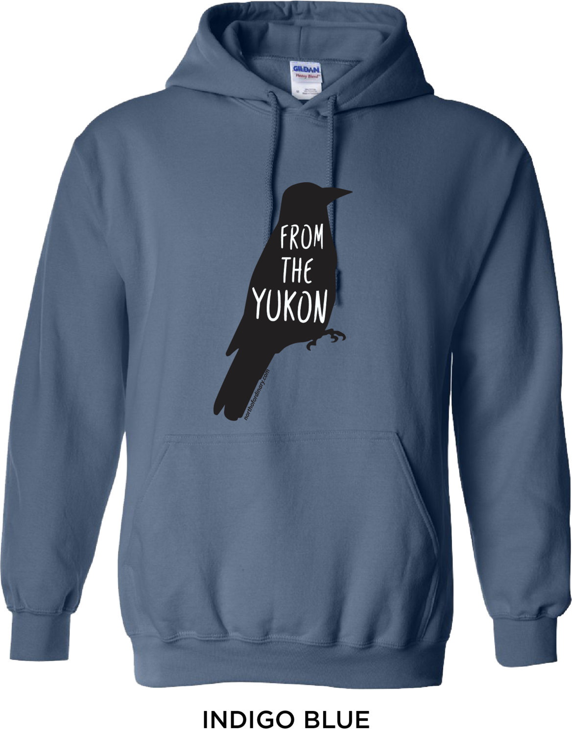Unisex From the Raven Hoodie - Blue