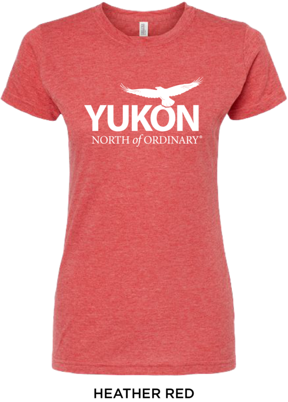 Women&#39;s Fitted YNO T-Shirt - Heather Red