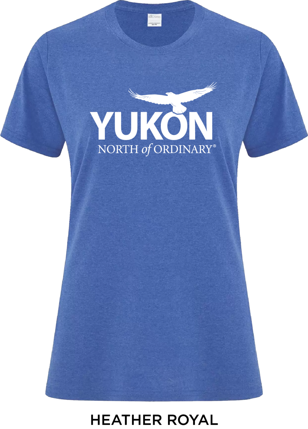 Women&#39;s Fitted YNO T-Shirt - Heather Blue