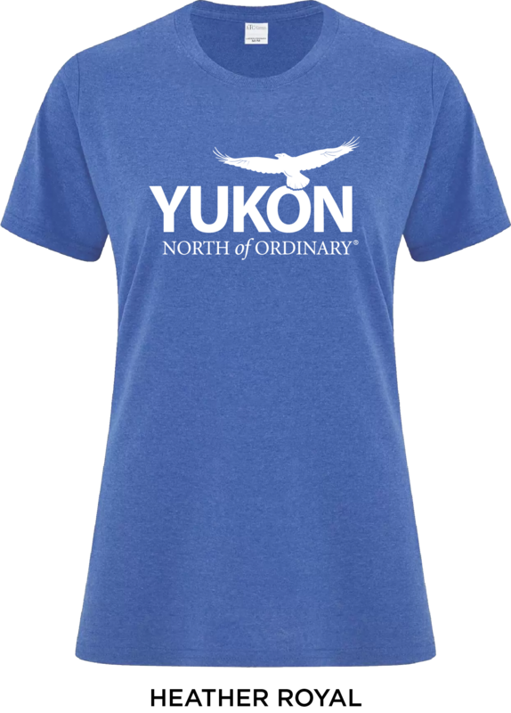 Women&#39;s Fitted YNO T-Shirt - Heather Blue