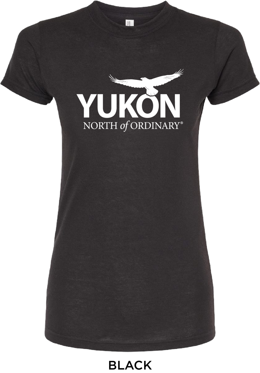 Women&#39;s Fitted YNO T-Shirt - Black