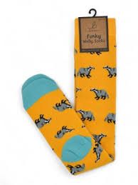 LADIES WELLY SOCKS - BOLD BADGER, ASSORTED-WK621