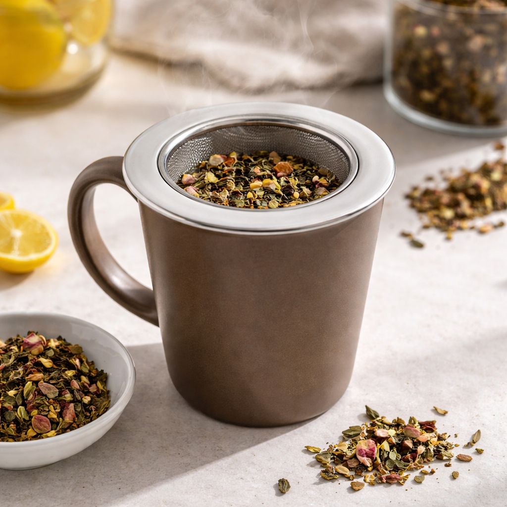 Paris Tea Cup Strainer