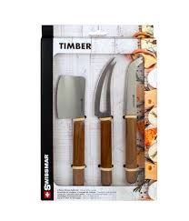 Cheese Knife Timber Set/3, Swissmar