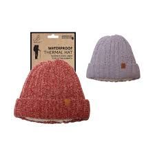 UNISEX WATERPROOF HAT - SHERPA LINED-WH818