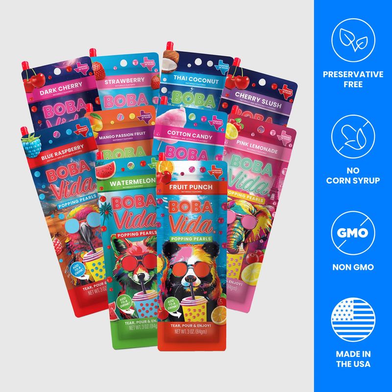 BOBA VIDA Popping Pearls - 3oz.