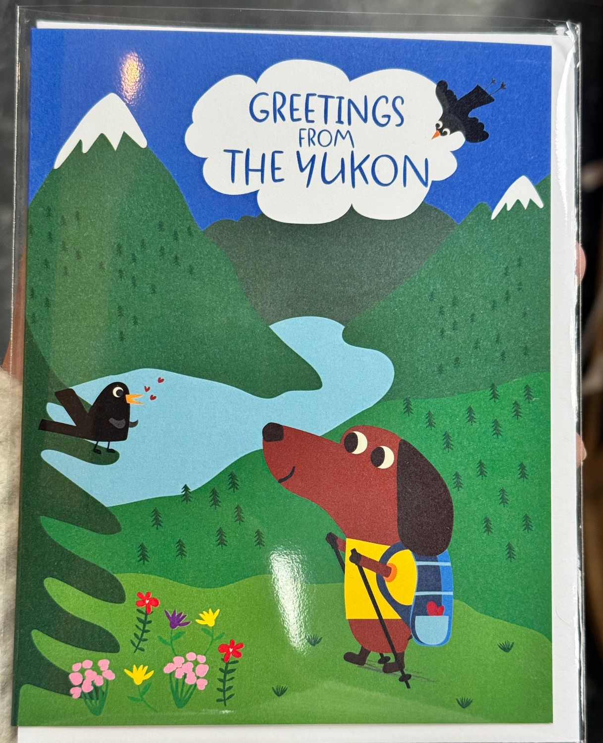 Card - Happy Just Happy, Happy Just Happy: Greetings From The Yukon