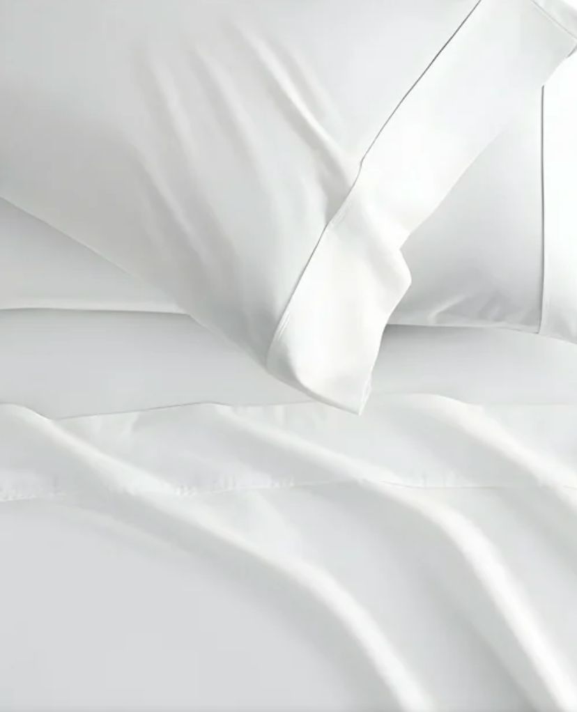 Kindlier Organic Cotton Bed Sheets, name: White - King
