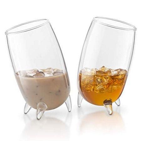 Final Touch Set of 2 Relax Liqueur Glasses | On The Rocks (GC162)