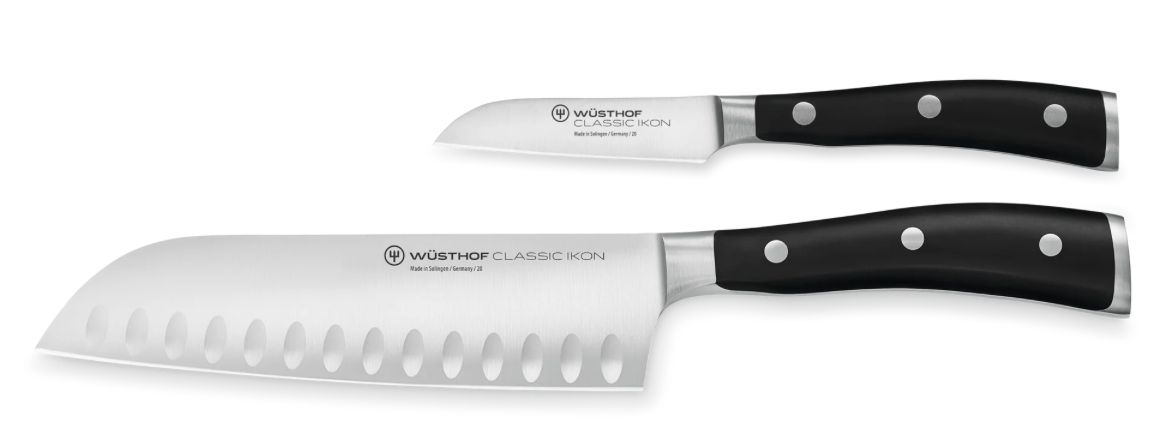 Classic Ikon 2-Piece Asian Chef's Knife Set