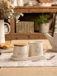 Sugar &amp; Milk Jug Set - Woodbury Lane - David Shaw