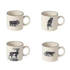 Fauna Animal Mug - Set of 4 - Costa Nova