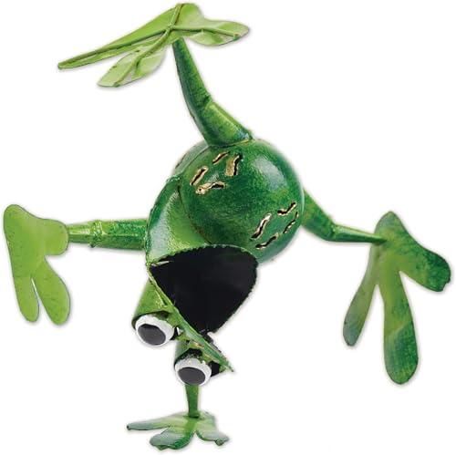 Green Metal Frog - Sunset Vista Designs Outdoor Yard Decor