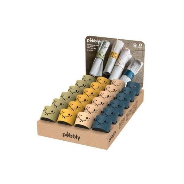 Pebbly - Towel Round, Random Colour, Sold Individually