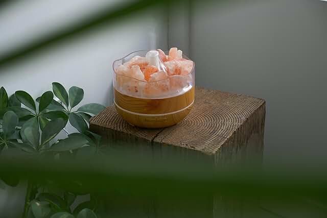 Salt of the Earth Himalayan Salt Aroma Lamp Diffuser - Relaxus