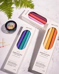 Beeswax/Soy Taper Candle - Ebb and Flow