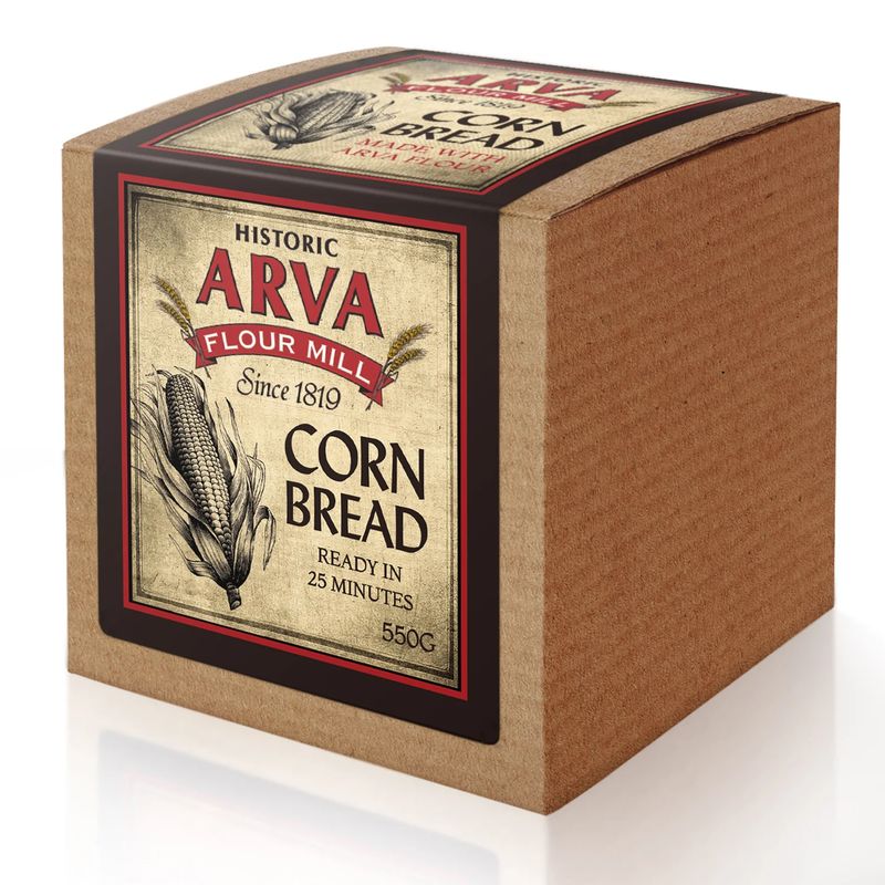 Corn Bread Flour - Arva Flour Mill
