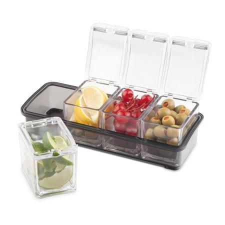 Final Touch 5 Piece Garnish Bar Caddy (FTA2000)