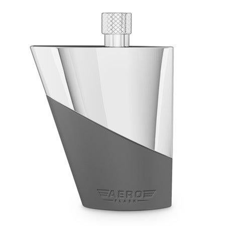 Final Touch Aeroflask Stainless Steel TSA Approved 3.4 Ounce Liquor Flask