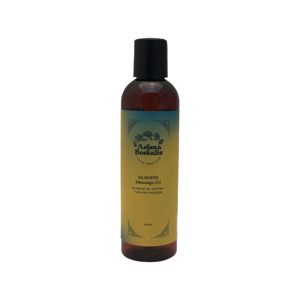 Mushers Massage Oil - 120 ml - Aroma Borealis