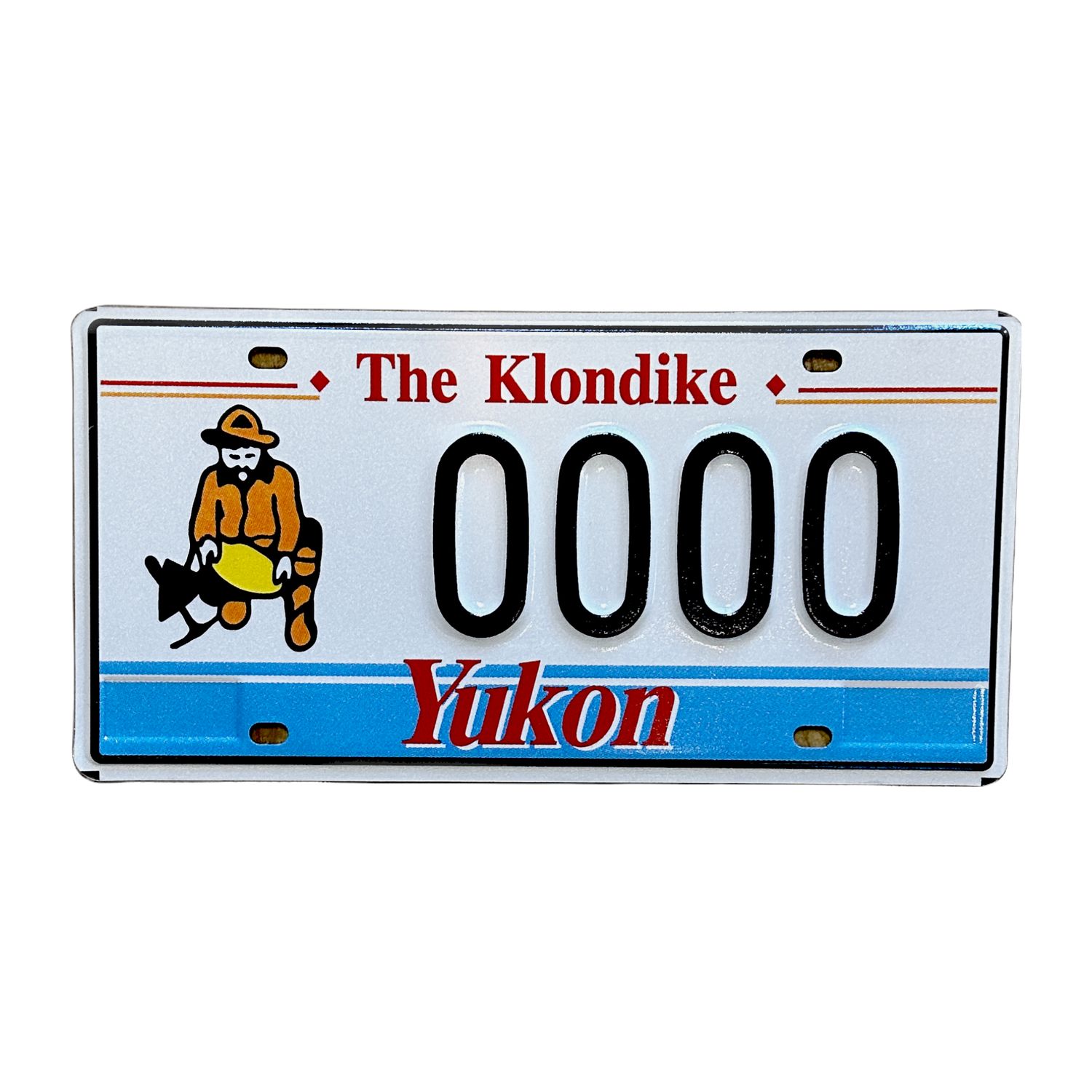 Yukon 0000 License Plate