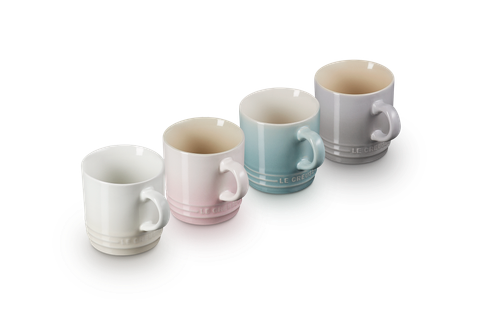 Cappuccino Mug - Calm Collection London - Set/4 - Le Creuset