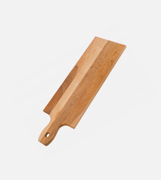 Maple Handled Cutting Board - 6x20x3/4" - Labell