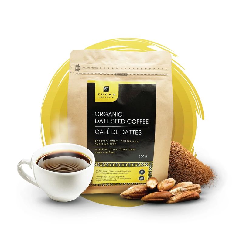 Organic Roasted Date Seed Coffee Alternatives - 500 G - Tucan Holistic