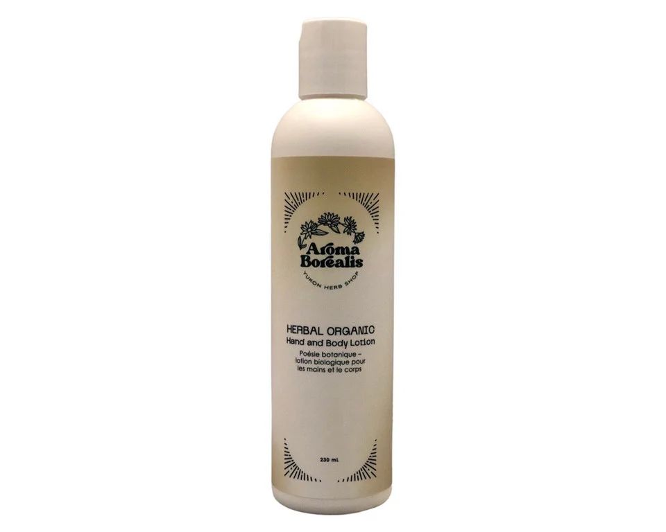 Herbal Organic Hand &amp; Body Lotion - 230ml - Aroma Borealis (1)