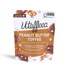 Peanut Butter Toffee - 135g - Utoffeea