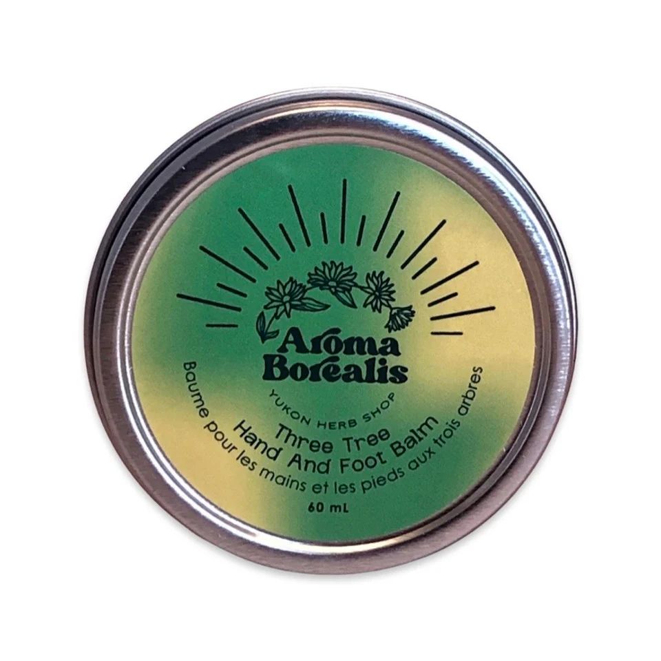 Three Tree Hand and Foot Balm - 15ml - Aroma Borealis