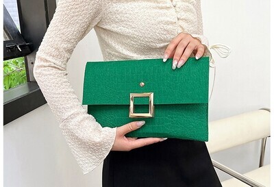 Felt clutch available in 3 colors