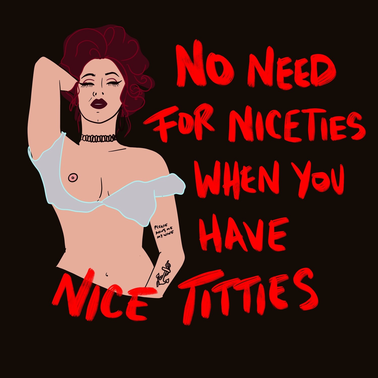 Nice Titties STICKER Nice Titties STICKER