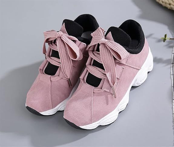 Baskets pour femmes décontractées avec plateforme, chaussures de sport tendance pour étudiantes