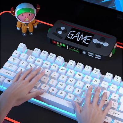 Clavier Toucher mécanique Toucher Souris Set Ordinateur portable universel Jeu USB filaire
