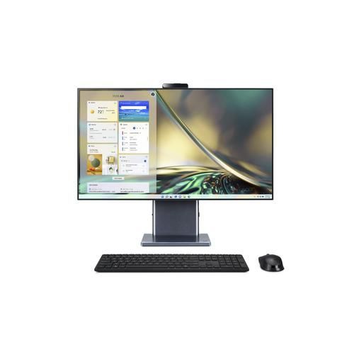 Acer Aspire S27-1755 I7718 NL Intel® Core™ i7 i7-1260P 68,6 cm (27") 2560 x 1440 Pixels Alles-in-één-pc 16 GB DDR4-SDRAM 1 TB SSD Windows 11 Home Wi-Fi 6E (802.11ax) Grijs