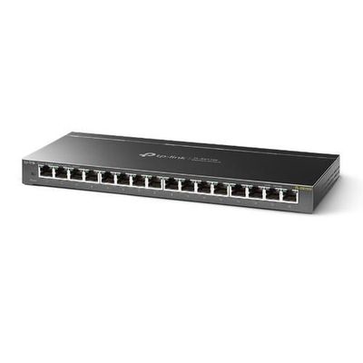 TP-Link TL-SG116E Unmanaged L2 Gigabit Ethernet (10/100/1000) Zwart TP-Link TL-SG116E Unmanaged L2 Gigabit Ethernet (10/100/1000) Zwart