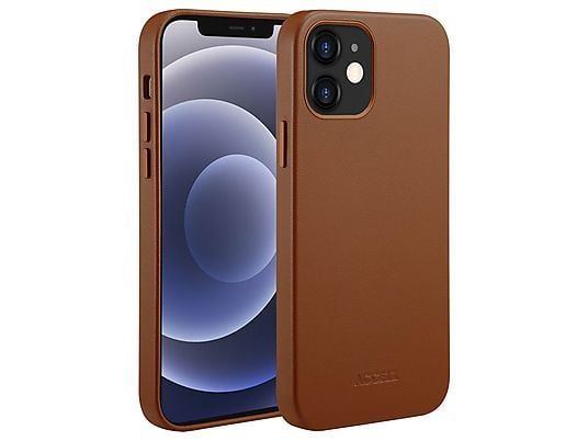 Accezz MagSafe Leather Backcover voor de iPhone 12 en de iPhone 12 Pro - Bruin
