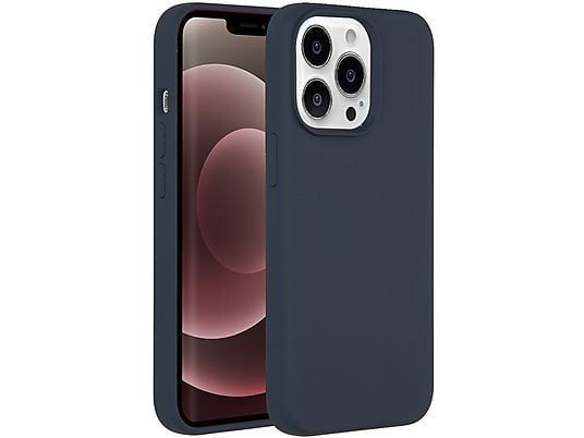 Accezz Liquid Silicone Backcover voor de iPhone 13 Pro Max - Donkerblauw