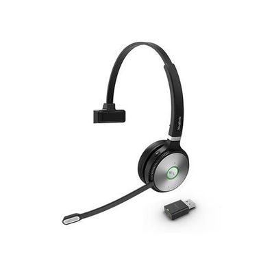 Yealink WH62 Portable Headset Draadloos Hoofdband Oproepen/muziek Zwart, Grijs