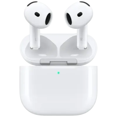 APPLE Draadloze oordopjes AirPods 4 Actieve ruisonderdrukking + Oplaadcase Wit APPLE Draadloze oordopjes AirPods 4 Actieve ruisonderdrukking + Oplaadcase Wit