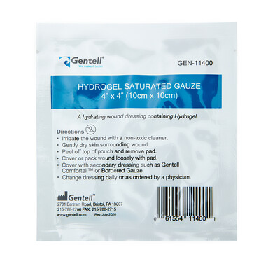 Gasa De Hydrogel 4x4 - 40 Unidades