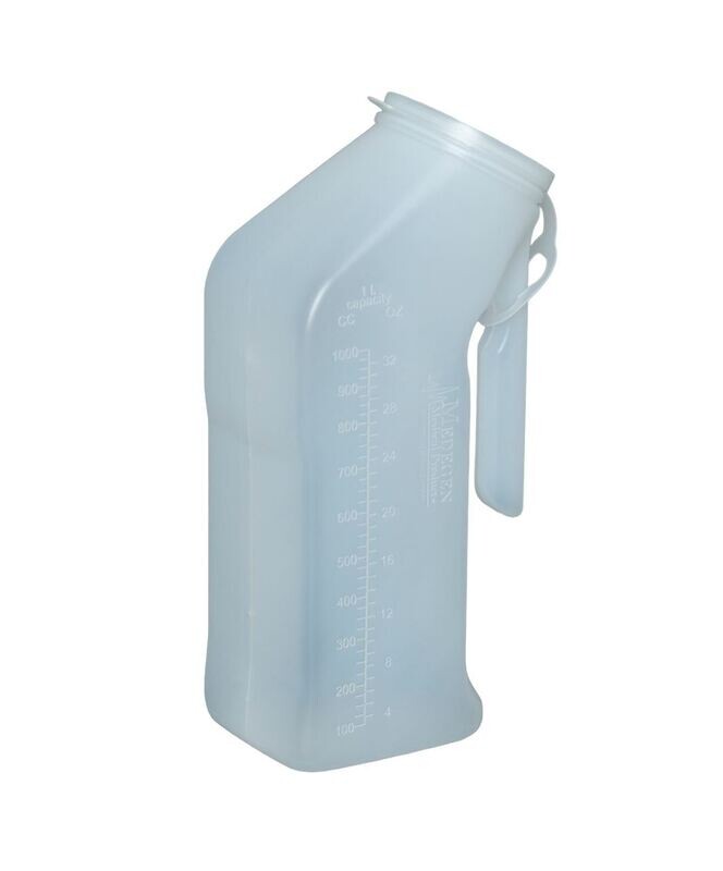 Urinal Plástico Desechable 1 L para Pacientes – Multimed Panamá