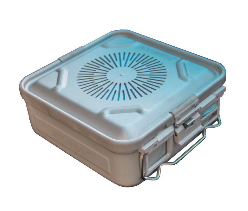 Contenedor con Filtro de Plasma – Restock | Esterilización Eficiente